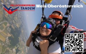 Wels Fallschirmspringen Wels Fallschirmsprung Wels Tandemsprung Geschenk Gutschein Termin Reservierung Tickets Freifall Hoehe 4300 Meter Oberoesterreich Fallschirmspringen